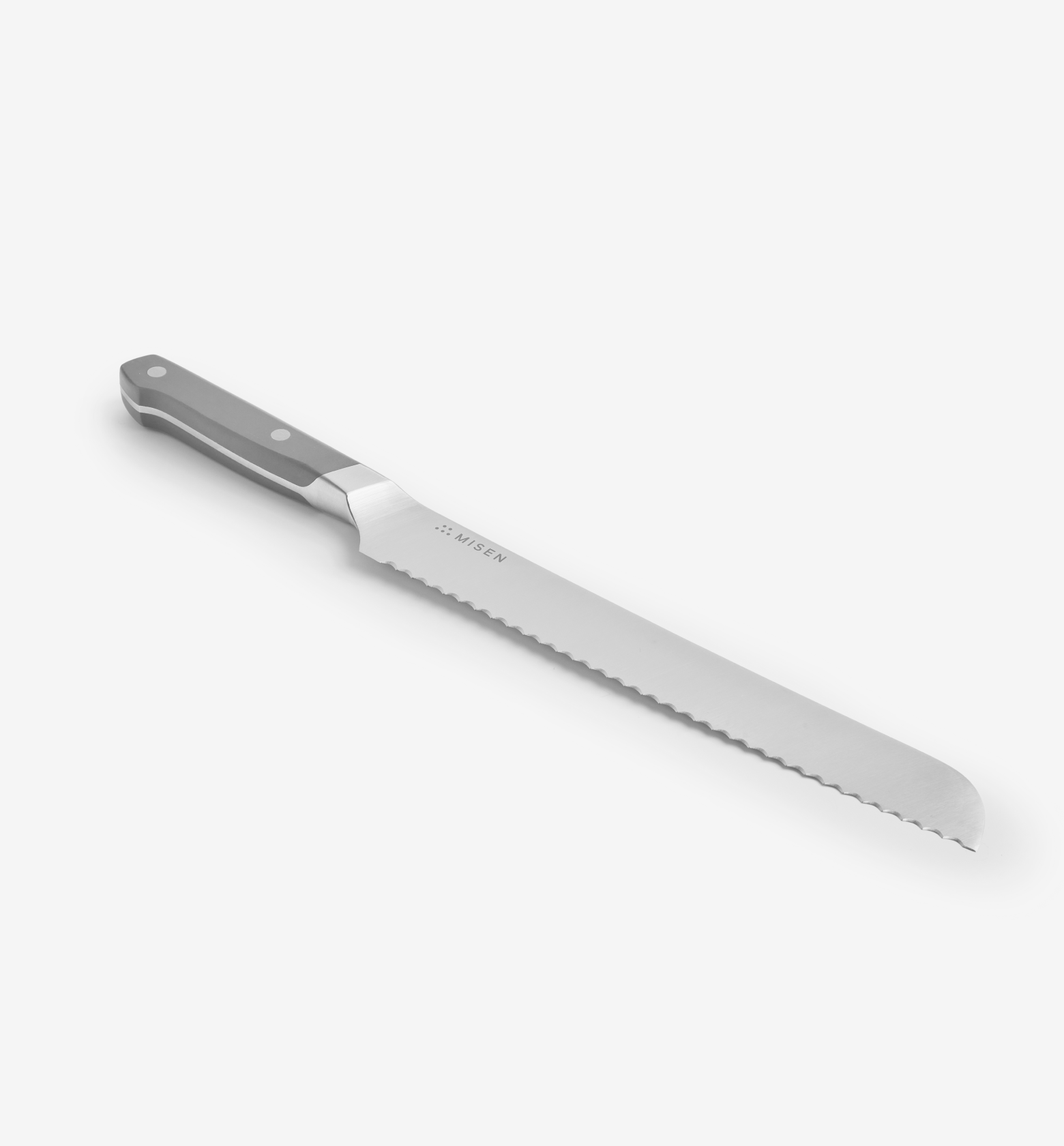 10" Serrated Knife (AUS-8) - Final Sale - Gray