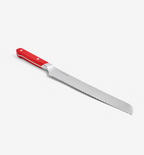 10" Serrated Knife (AUS-8) - Final Sale - Red