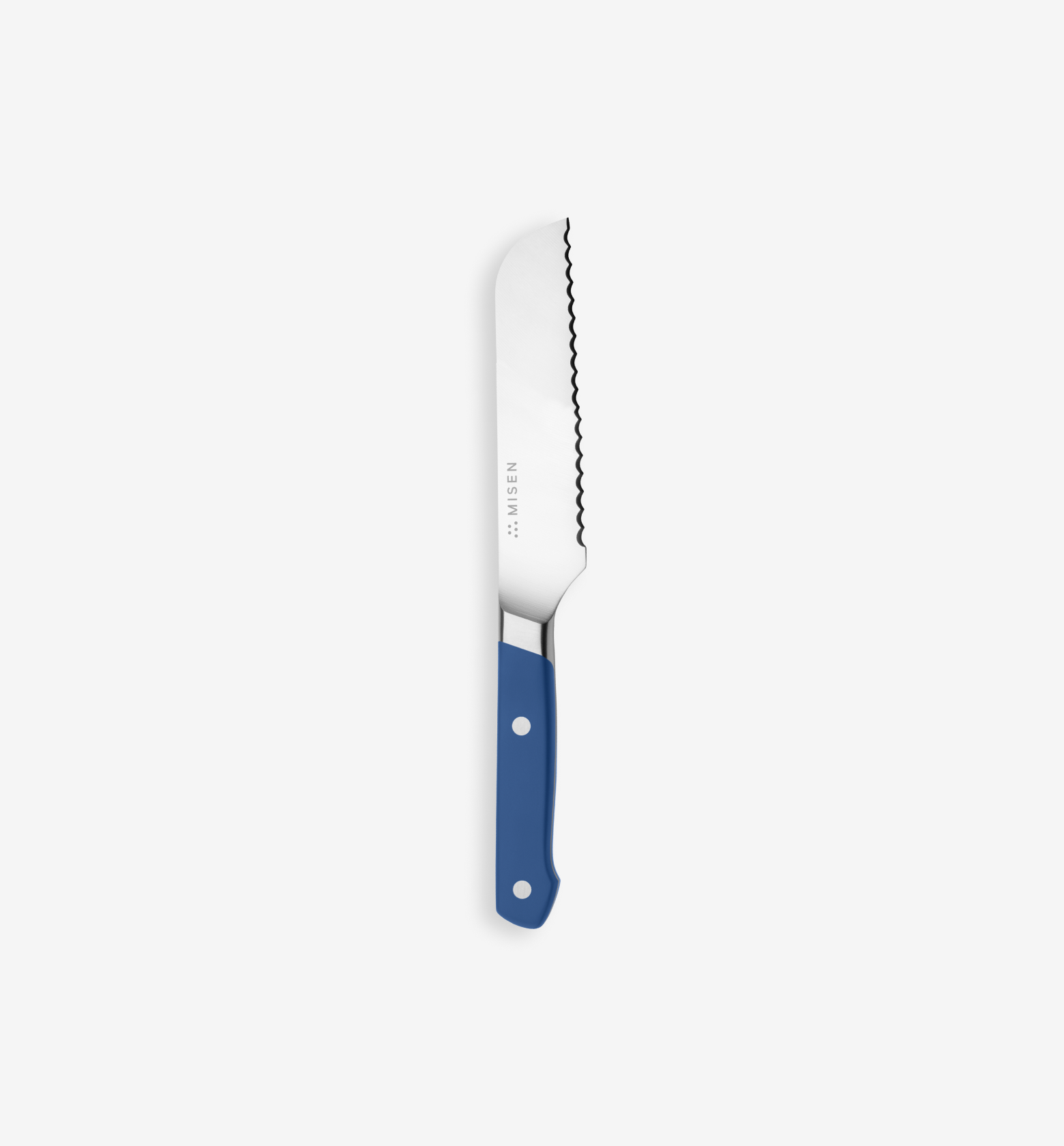 5" Serrated Knife (AUS-8) - Final Sale - Blue
