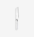 5" Serrated Knife (AUS-8) - Final Sale - White