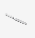 5" Serrated Knife (AUS-8) - Final Sale - White