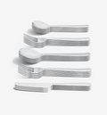 20-piece polished 18/10 stainless steel flatware set (serves 4)