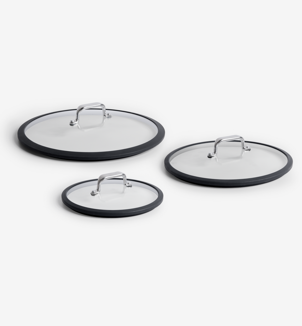 8" + 10" + 12" Glass Lid
