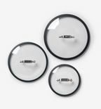 8" + 10" + 12" Glass Lid