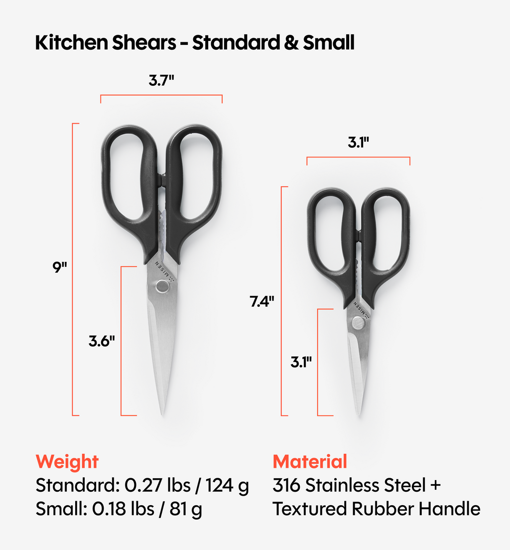 Kitchen Shears Set - Black