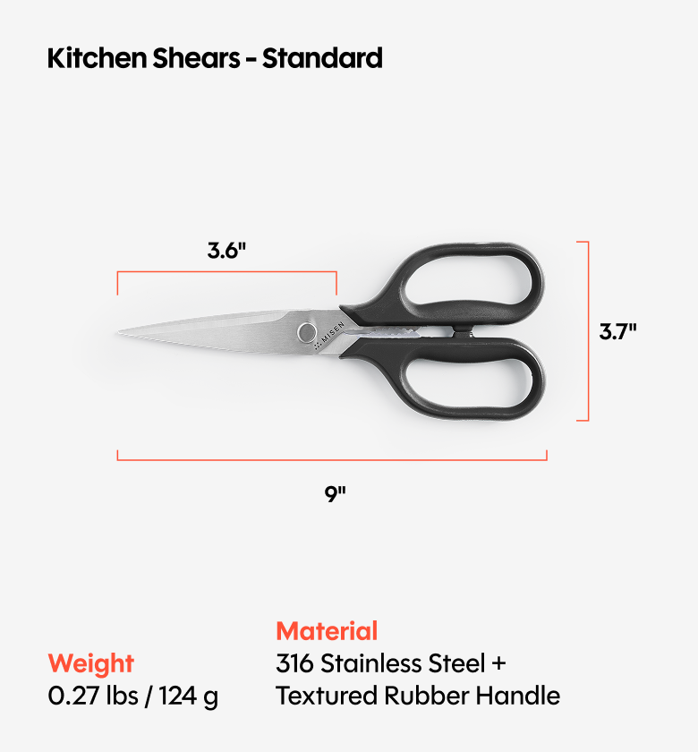Kitchen Shears - Standard - Black