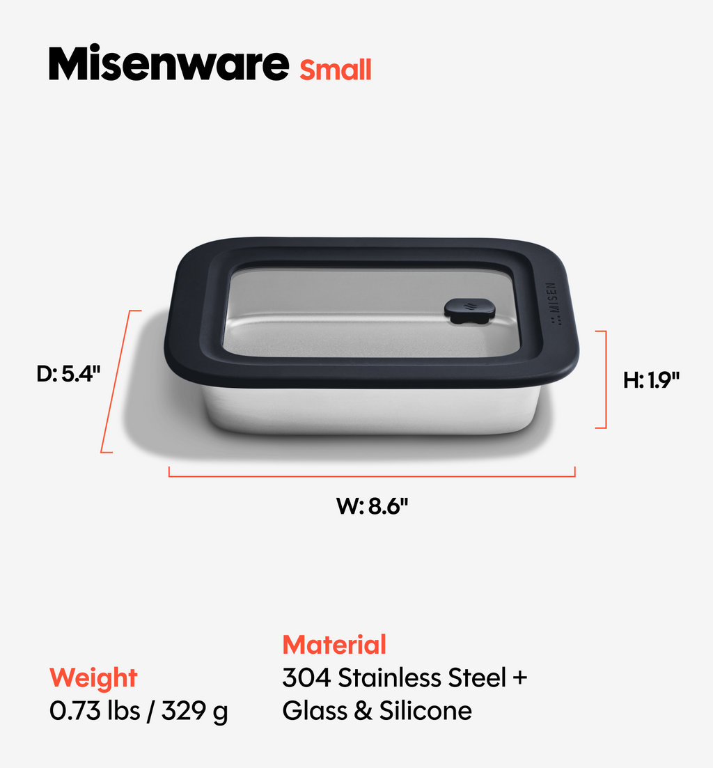 6-Piece Misenware Small Set - Black