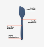 Mixing Spatula - Classic Blue