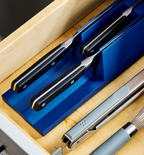 3-Piece Modular Knife Storage Set - White