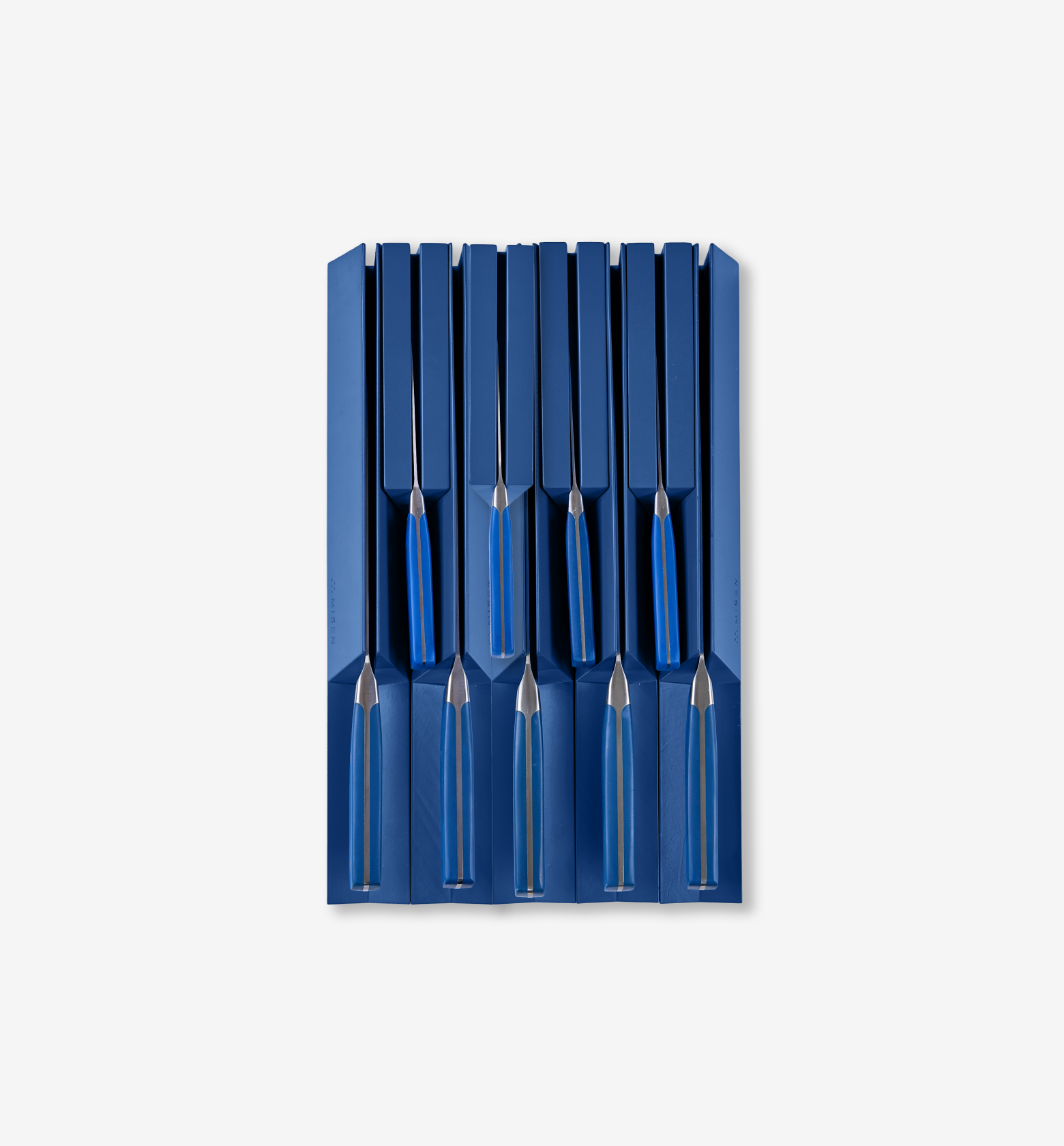9-Piece Modular Knife Storage Set - Blue