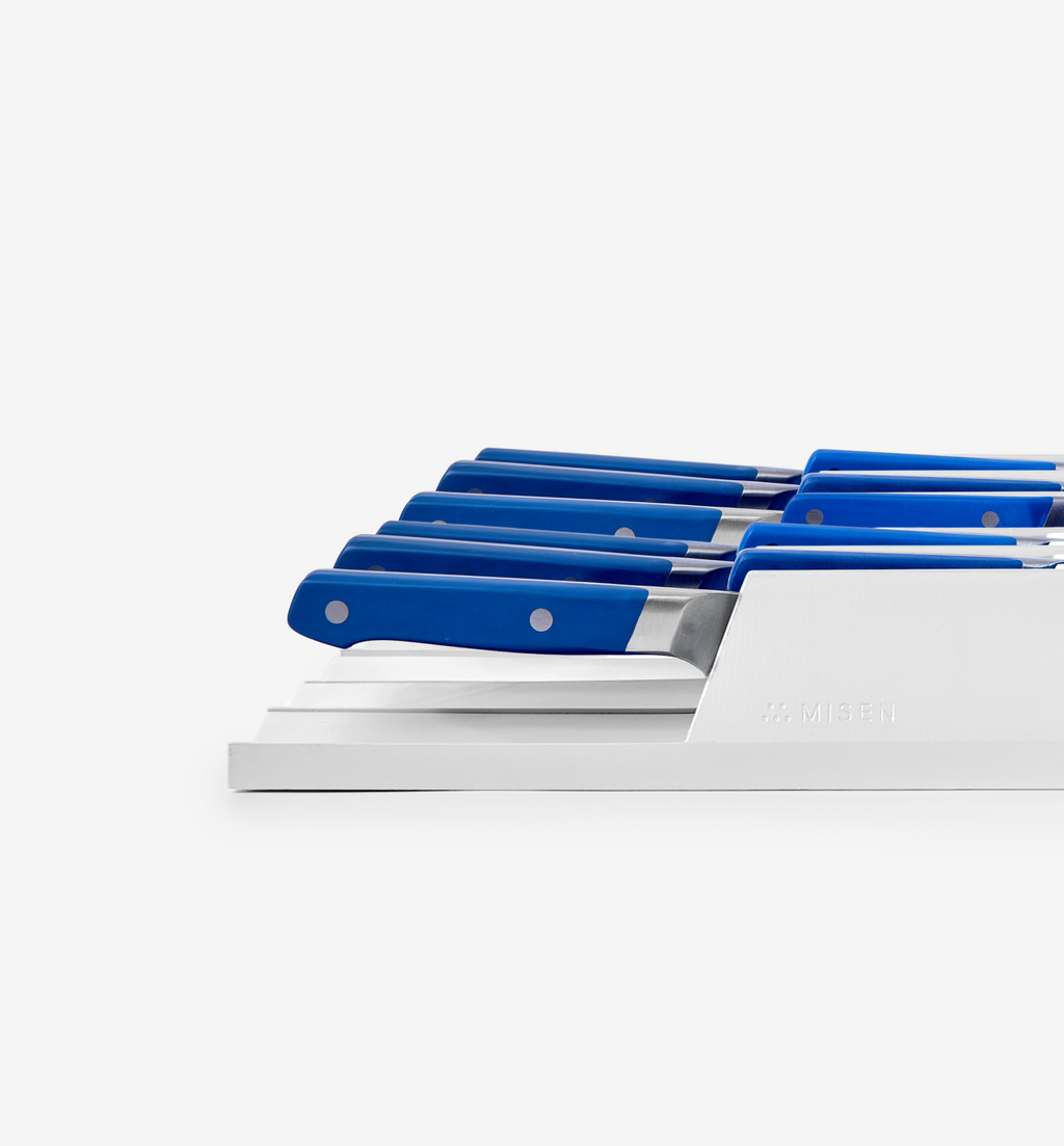 9-Piece Modular Knife Storage Set - White