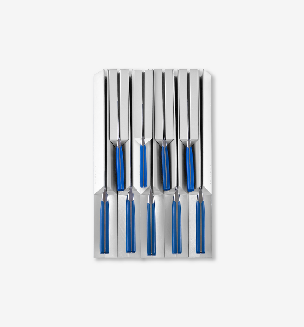 9-Piece Modular Knife Storage Set - White