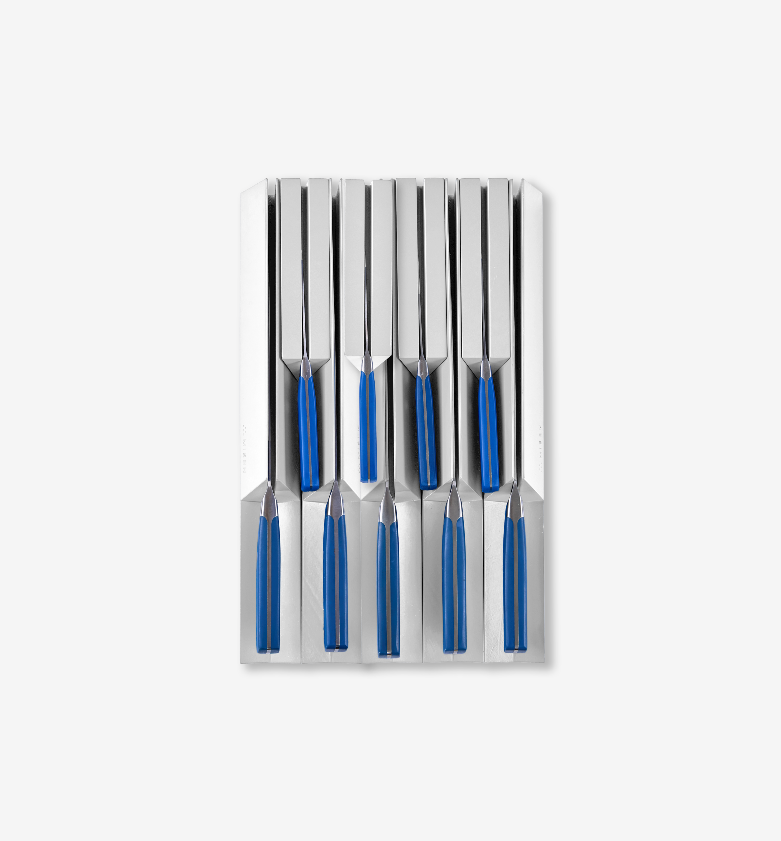 9-Piece Modular Knife Storage Set - White