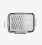13" Stainless Steel Perforated Roasting Basket
