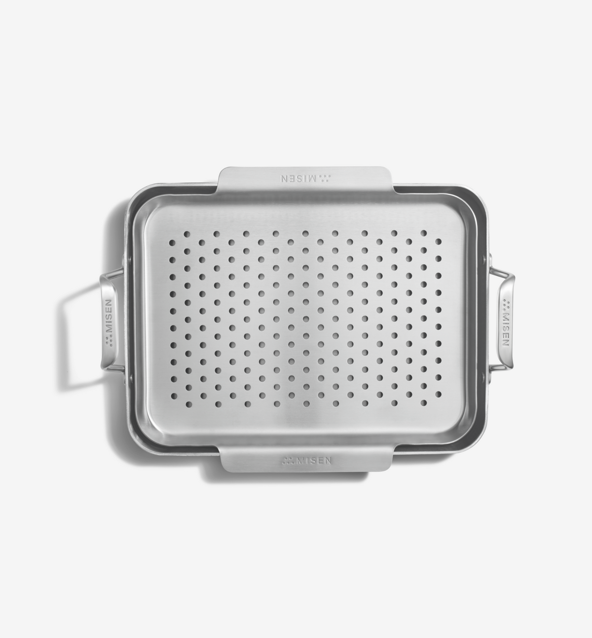 13" Stainless Steel Perforated Roasting Basket