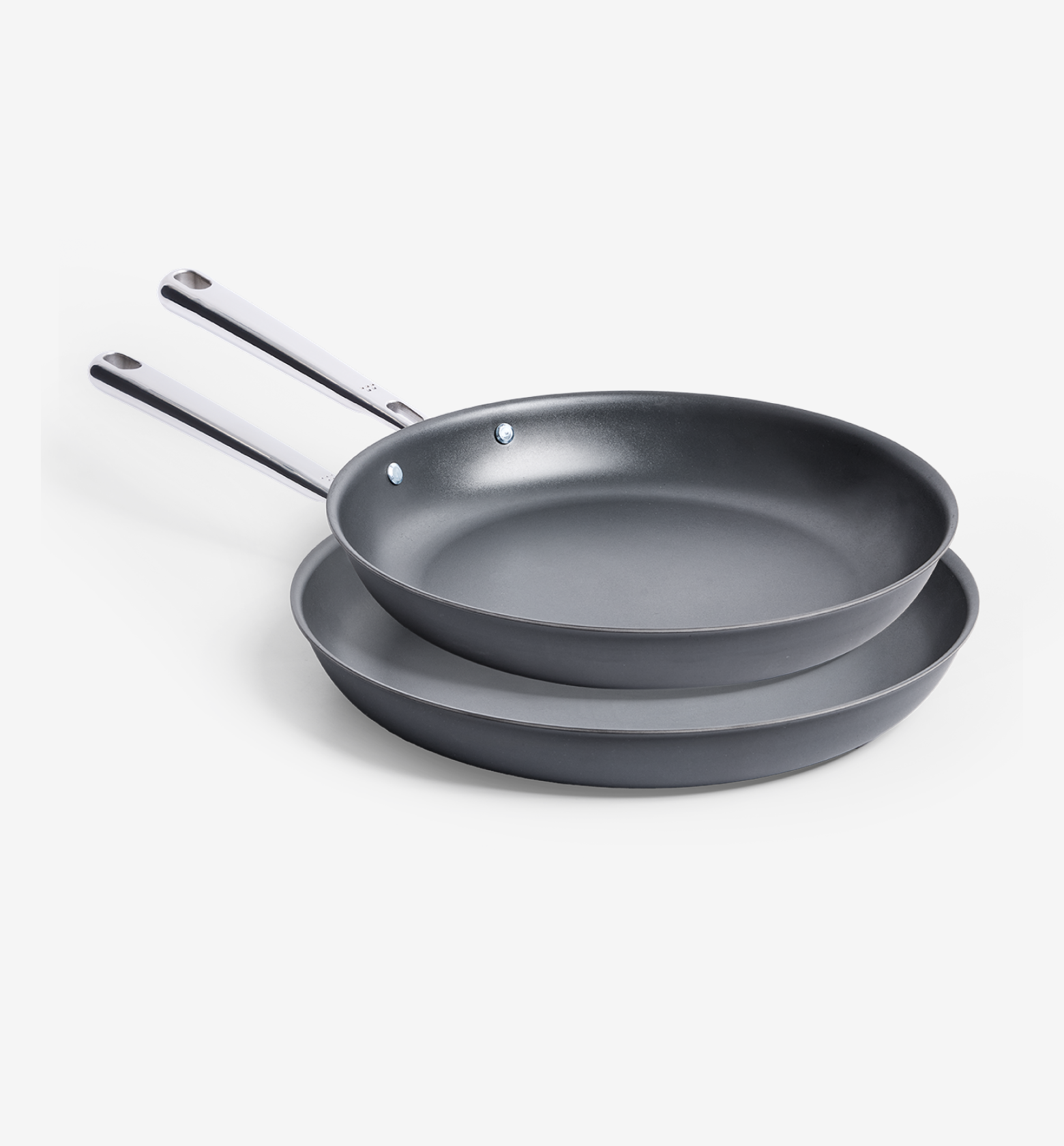10" + 12" Pre-Seasoned Carbon Steel Frying Pan