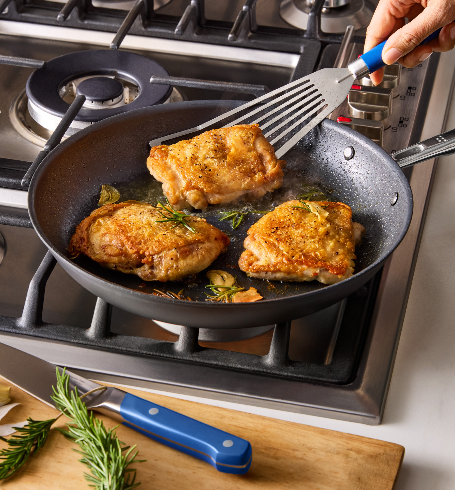 8" Pre-Seasoned Carbon Steel Frying Pan