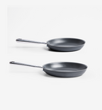 10" + 12" Pre-Seasoned Carbon Steel Frying Pan