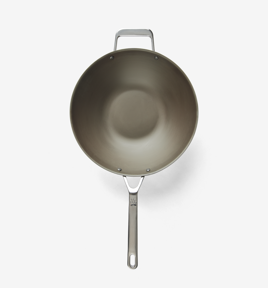 12" Pre-Seasoned Carbon Steel Wok