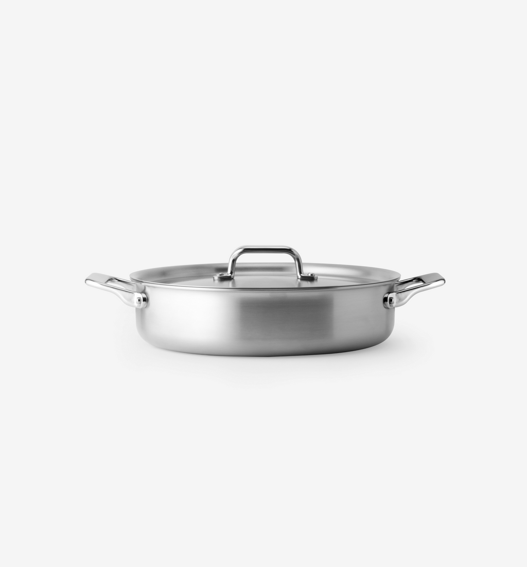 6 QT Stainless Steel Braiser