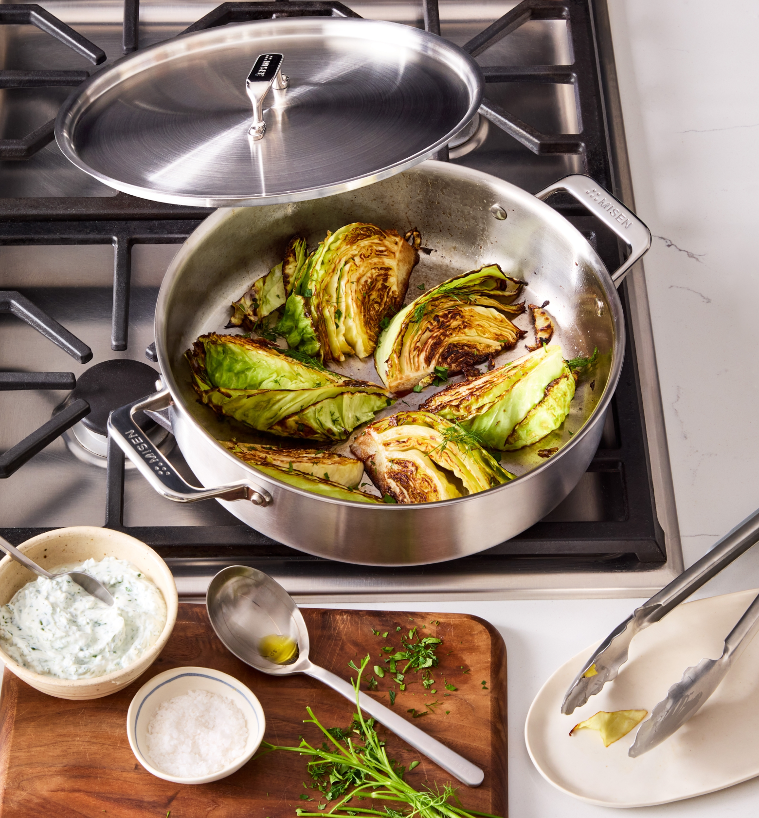 6 QT Stainless Steel Braiser