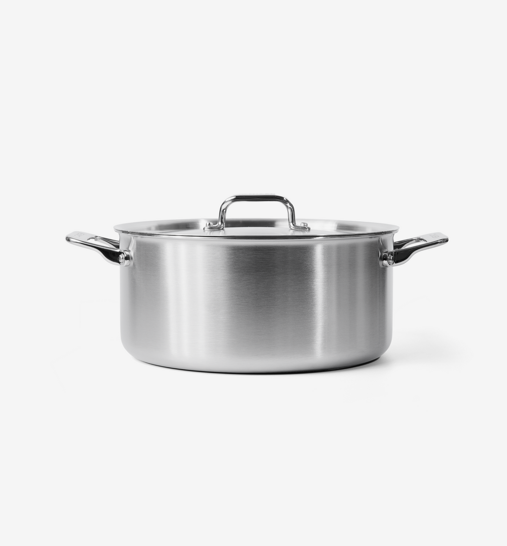 6.75 QT Stainless Steel Dutch Oven