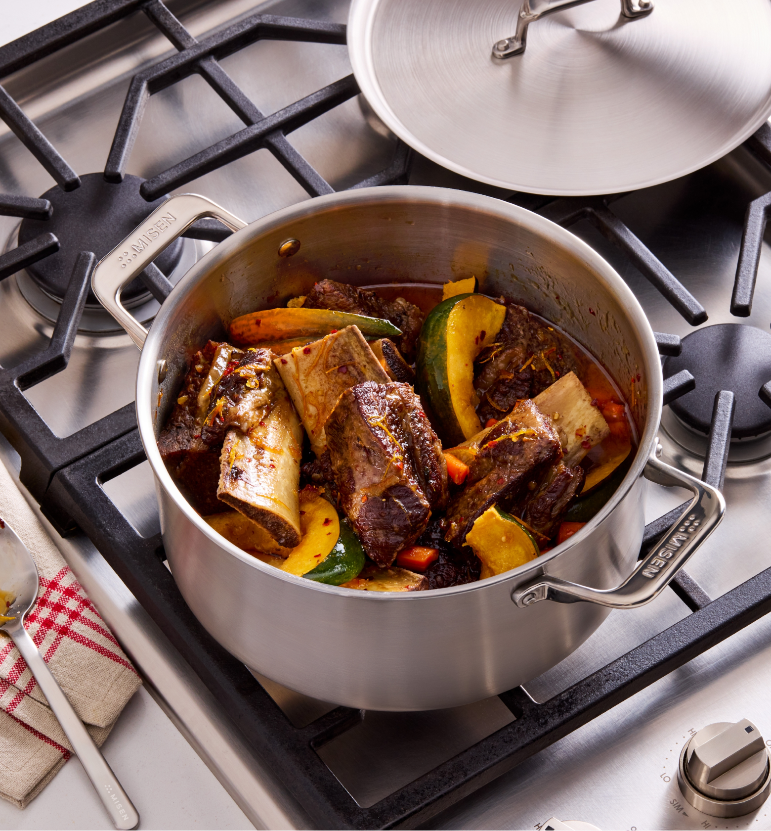 6.75 QT Stainless Steel Dutch Oven