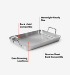 13" Stainless Steel Roasting Pan