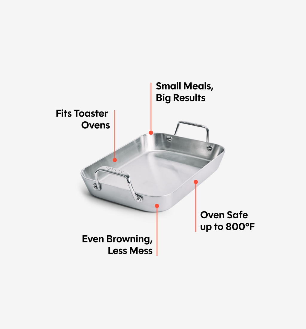 9" Stainless Steel Roasting Pan