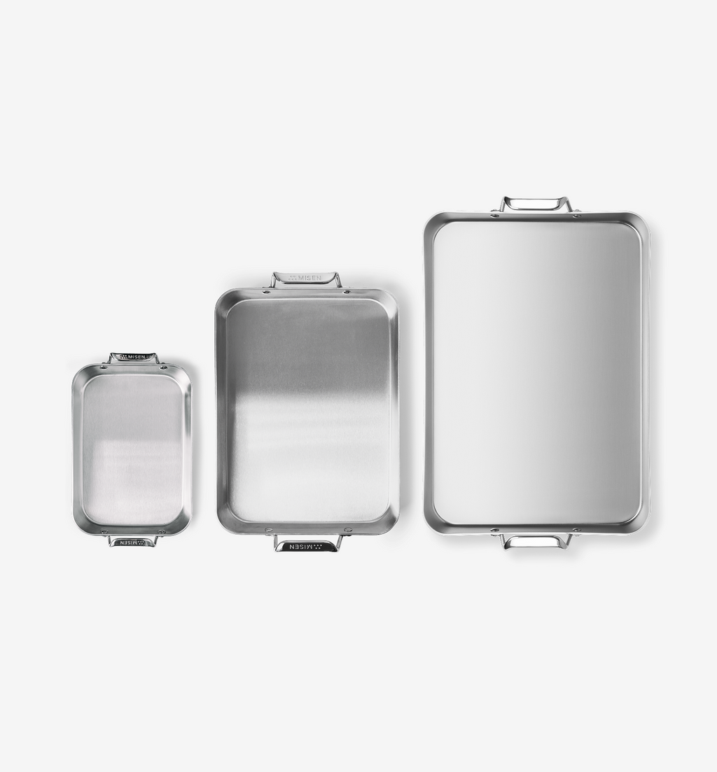 Stainless Steel Roasting Pan Set