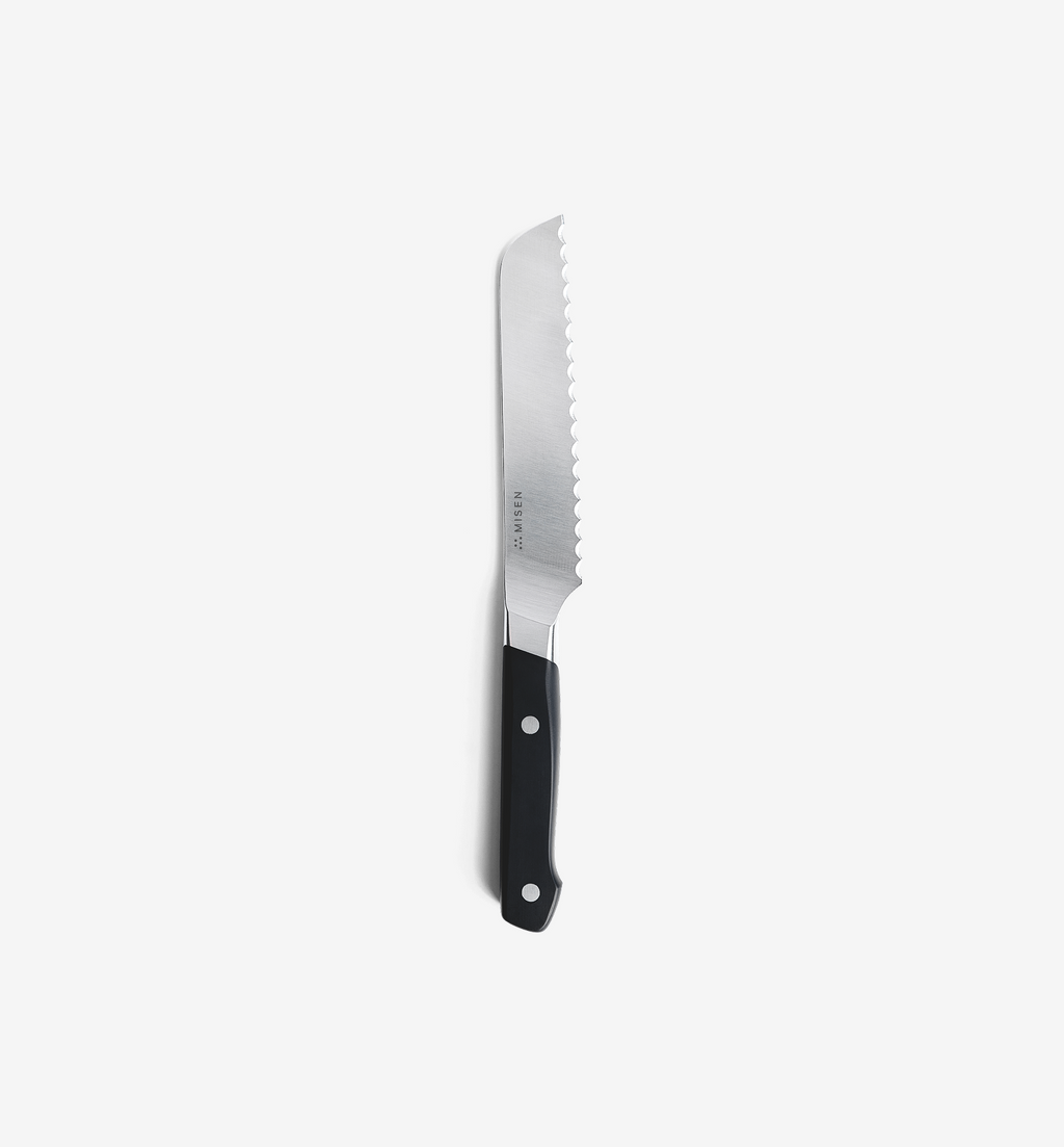 5" Serrated Knife (ACUTO440) - Black