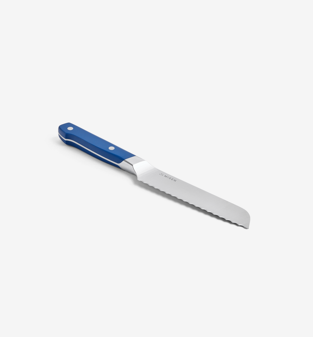 5" Serrated Knife (ACUTO440) - Blue