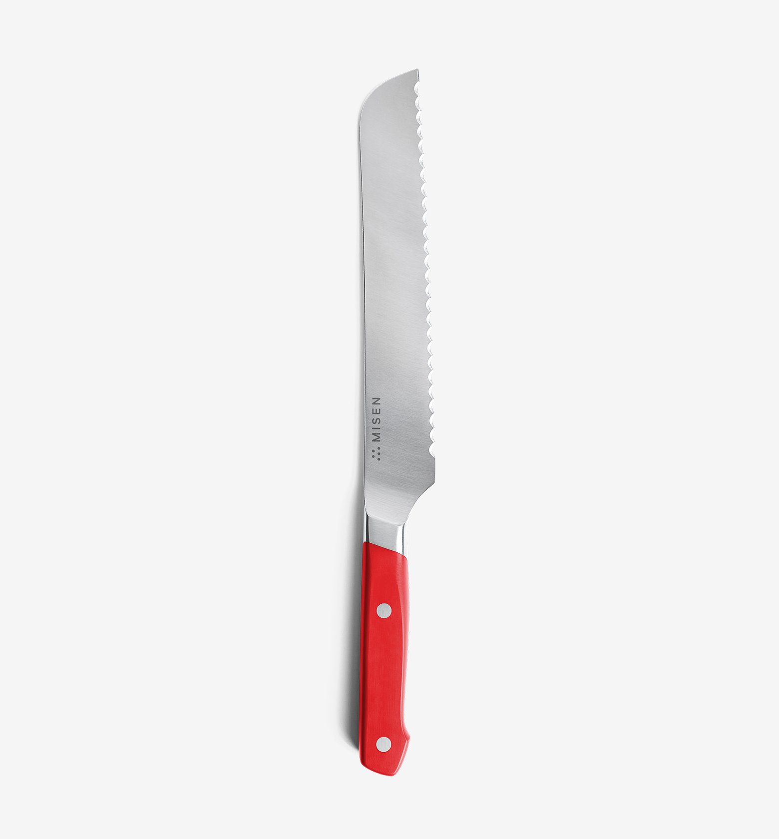 8" Serrated Knife (ACUTO440) - Red - 8" / Red