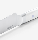 8" Serrated Knife (ACUTO440) - White