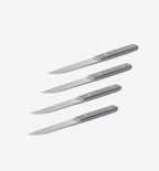 4-Piece Serrated Steak Knives (German Steel) - Final Sale - Gray