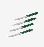 4-Piece Serrated Steak Knives (German Steel) - Final Sale - Green