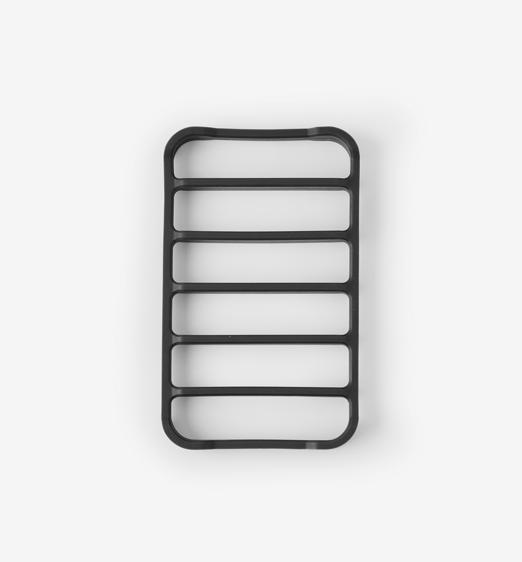 Silicone Roasting Racks - 2 Pack - Black