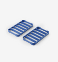 Silicone Roasting Racks - 2 Pack - Blue