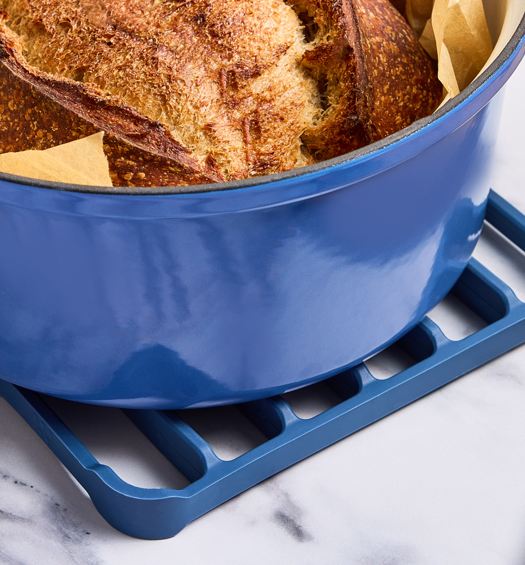 Silicone Roasting Racks - 2 Pack - Blue