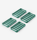 Silicone Roasting Racks - 4 Pack - Green