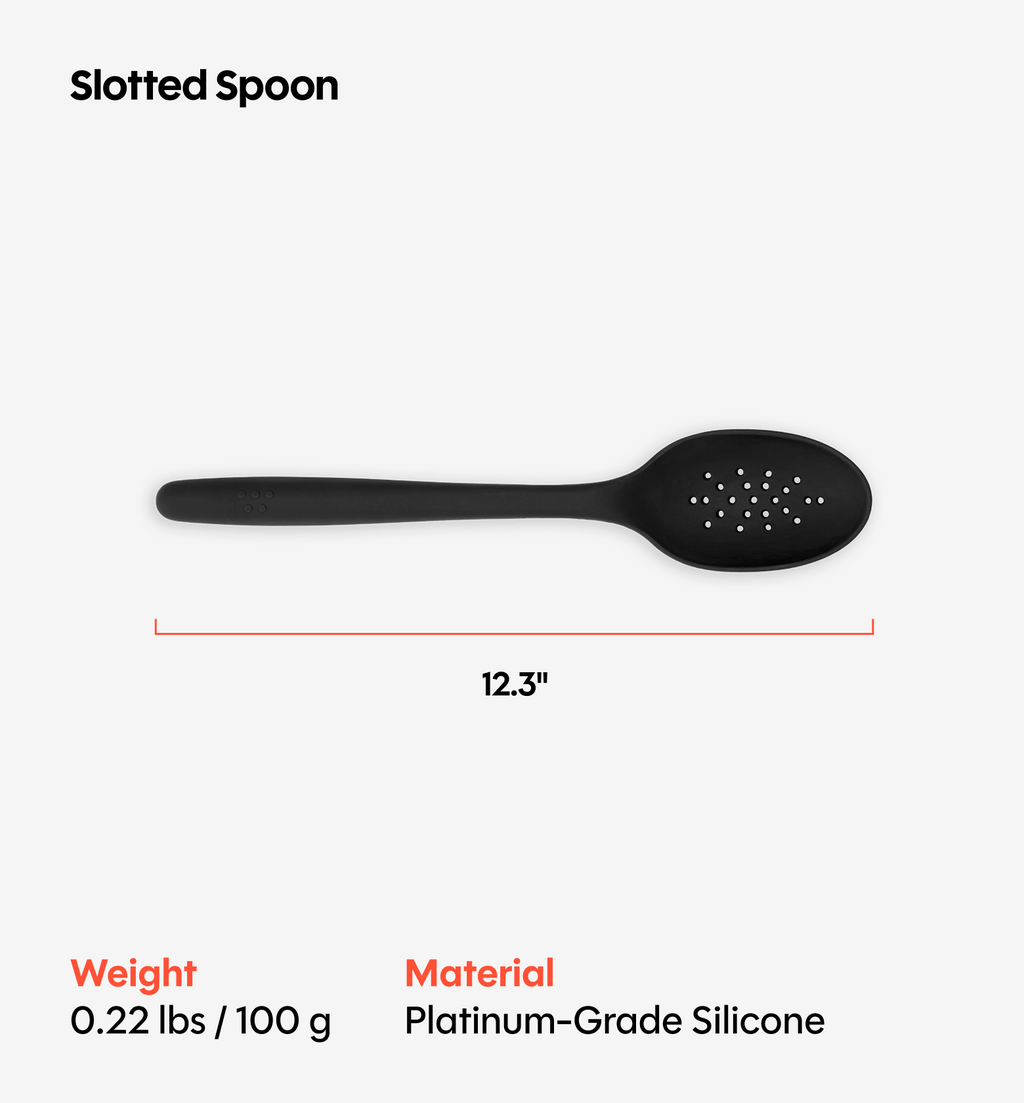 Slotted Spoon - Black