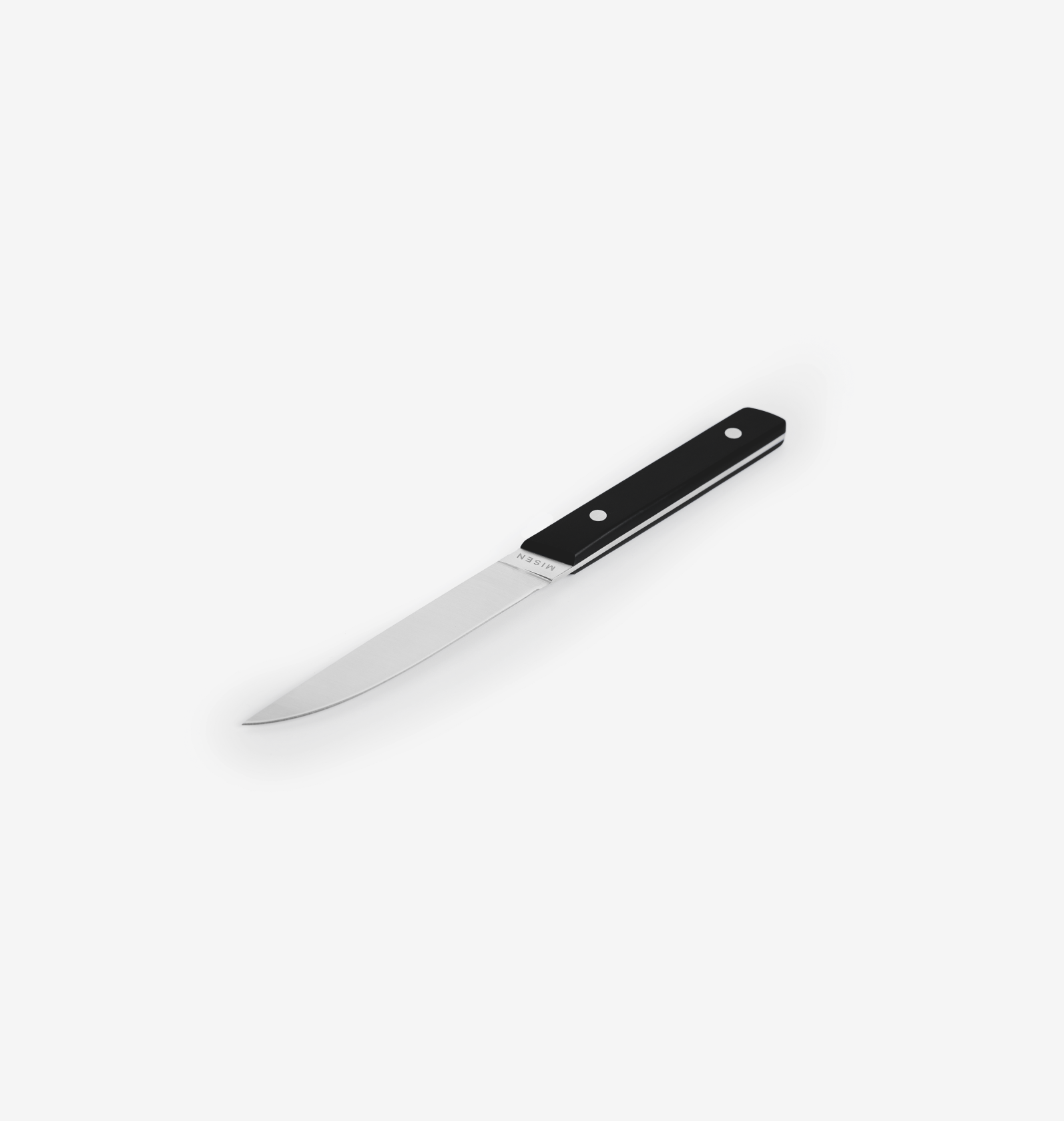 4-Piece Straight-Edge Steak Knives (ACUTO440) - Black