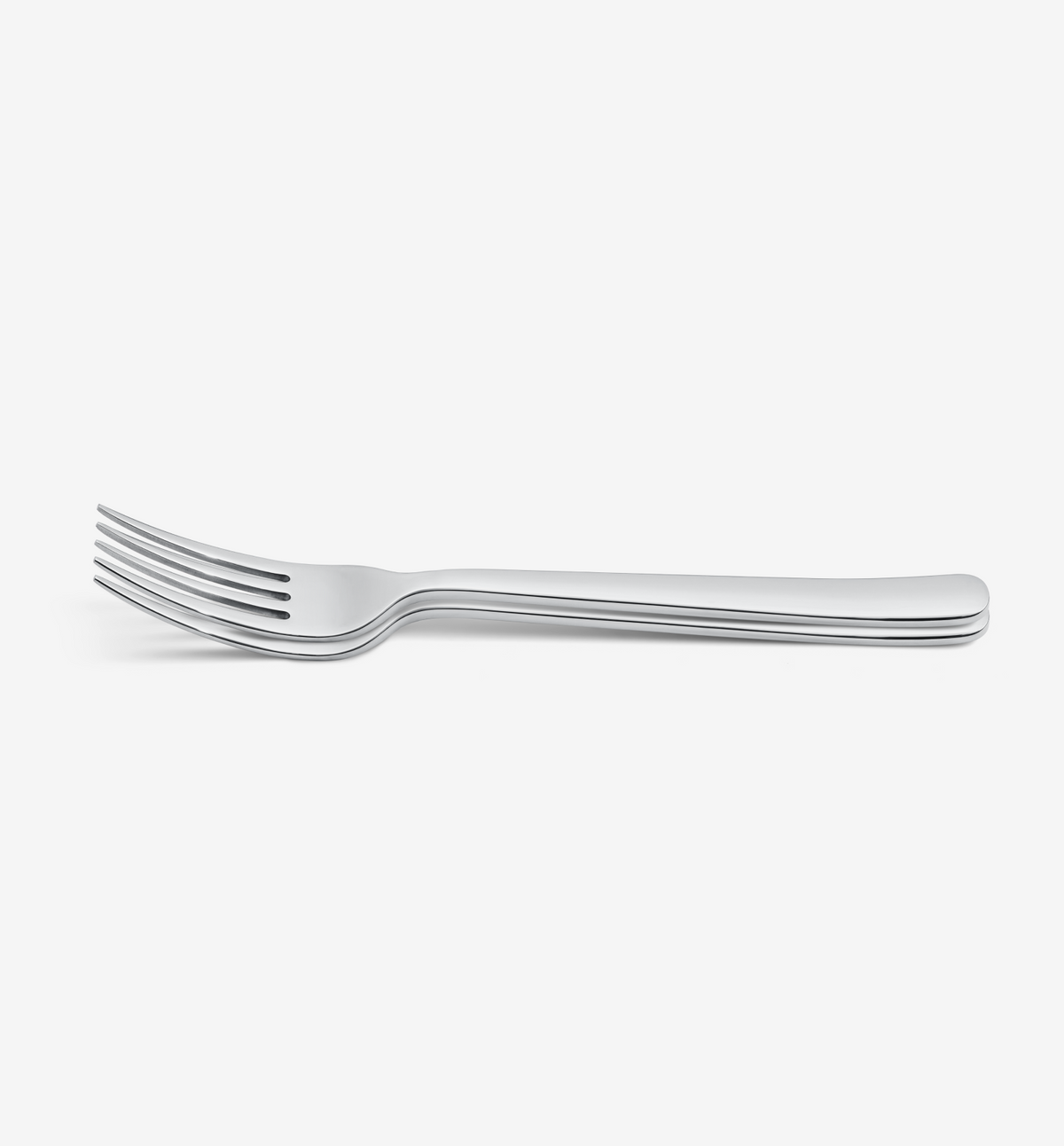 Polished 2‑Piece Dinner Fork Set in stainless steel