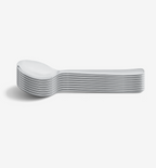 8-piece polished dinner spoon set