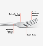 2-Piece Dinner Fork Set - Polished