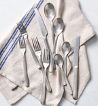 18-Piece Dinnerware + Flatware Set (Serves 2) - Red / Polished