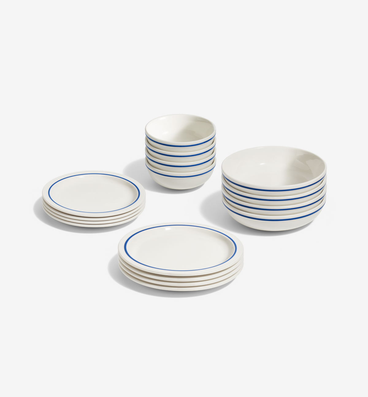 16-Piece Dinnerware Set (Serves 4) - Blue
