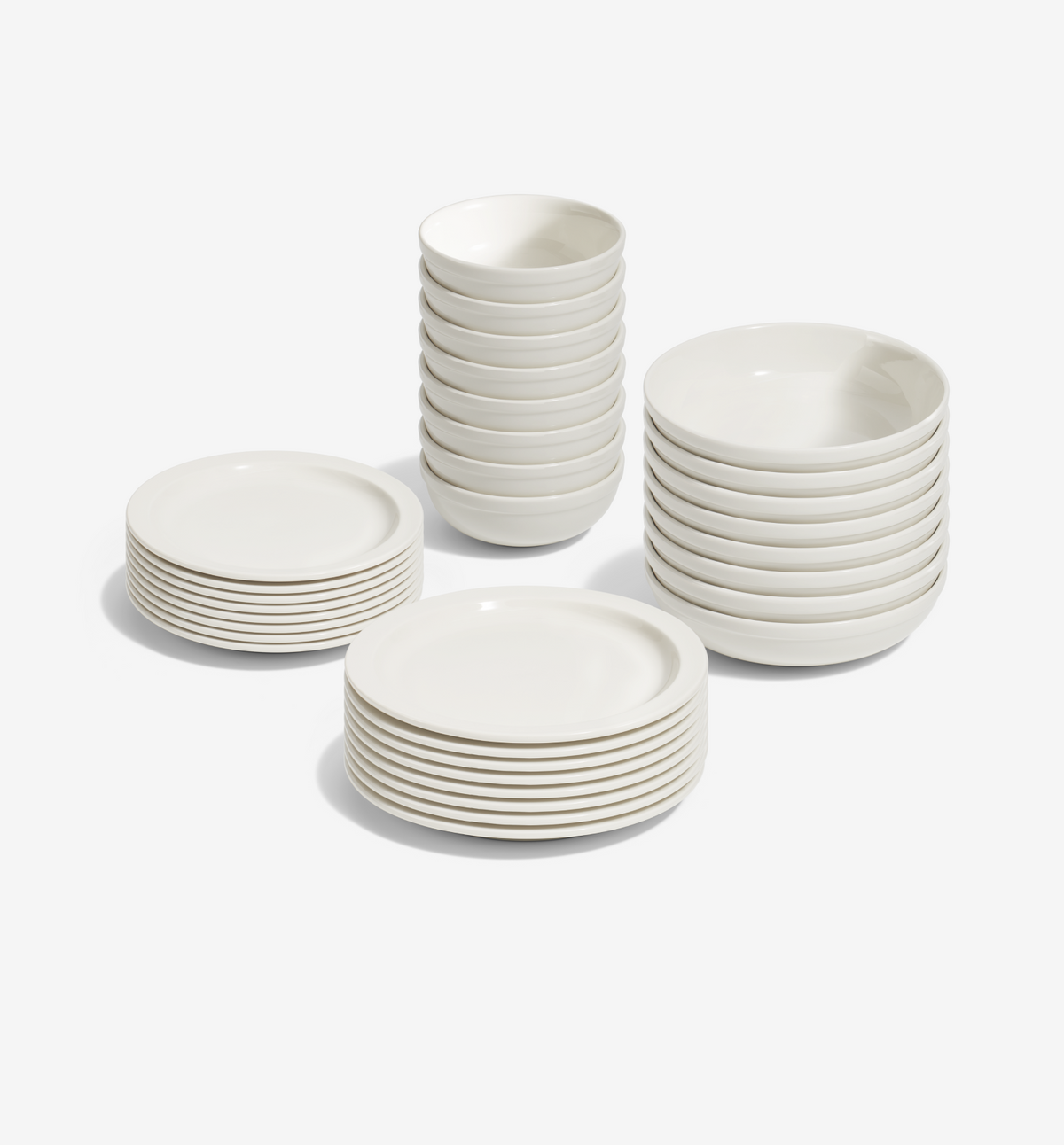 32-Piece Dinnerware Set (Serves 8) - White