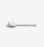 Polished 2-piece tea spoon set in stainless steel