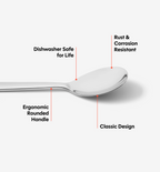 2-Piece Tea Spoon Set - Polished